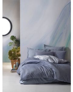 DEKOR DOM Posteljina CB Bamboo saten Mavi - 037805