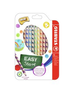 STABILO Drvene bojice Easy Colors, za levoruke, set 1/12 - MC331-12