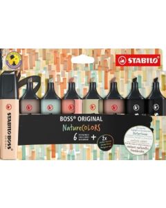 STABILO Boss Nature signiri 1/8 - MC70-8-2-1