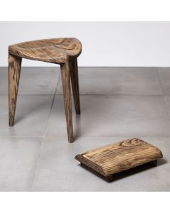 MEDA FURNITURE Hoklica Asa Oku L i osonac – jasen 45 cm - JasenL45izdoslon