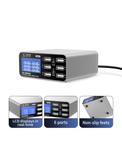 Mega-Idea multifunkcionalni desktop punjač sa B640 (40W, 6 port) - 208844-1-1
