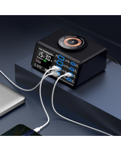 Mega-Idea multifunkcionalni desktop punjač sa PWQ110 (110W, Wereless charging, 8 port) - 208843