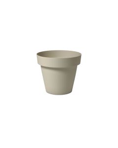 GARDINO-SAKSIJA MELROSE OKRUGLA 35cm-18L BEZ - EP30715