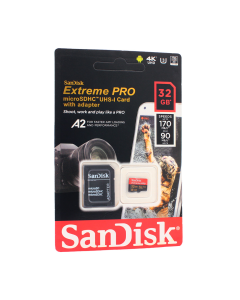 Mem. Kartica SanDisk SDHC 32GB Extreme PRO 4K UHD V30 sa adapterom ZJ CN - 216143