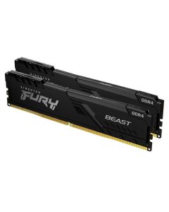 KINGSTON DIMM DDR4 64GB (2x32GB kit) 3600MHz KF436C18BBK2/64 Fury Beast Black - MEM02063