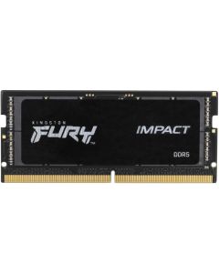 KINGSTON SODIMM DDR5 16GB 4800MT/s KF548S38IB-16 Fury Impact black - MEM02238