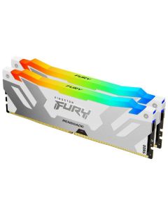 KINGSTON DIMM DDR5 32GB (2x16GB kit) 6800MT/s KF568C36RWAK2-32 FURY Renegade RGB White - MEM02411