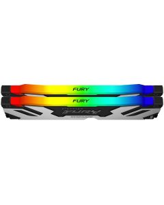 KINGSTON DIMM DDR5 48GB (2x24GB kit) 8000MT/s KF580C38RSAK2-48 FURY Renegade Silver RGB XMP