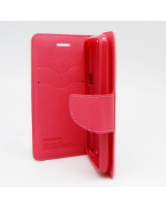 Maska za Samsung A7/ A700 pink na preklop Mercury - 005436