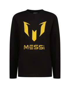 MESSI Majica dug rukav za dečake BLK STRECH