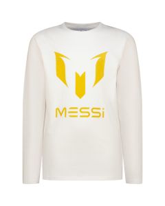 MESSI Majica dug rukav za dečake WHT STRECH