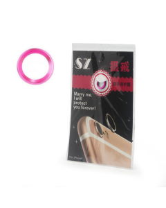 Metalna zastita kamere za iPhone 6/6S pink - 42891
