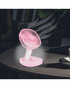 PROSTO Stoni USB mini ventilator MF9413-P, roze