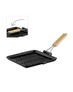 MUHLER Gril tiganj od livenog gvožđa 24x24cm Tika MR-2416CI - MH 1003974