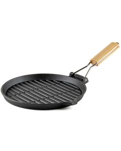 MUHLER Gril tiganj od livenog gvožđa 26x2cm Tika MR-2617CI - MH 1003976