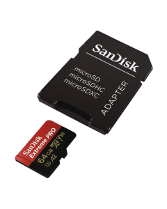 Micro SD SanDisk SDHC Extreme Pro 64GB 4K 170 MB/S Class 10 sa adapterom - 600273
