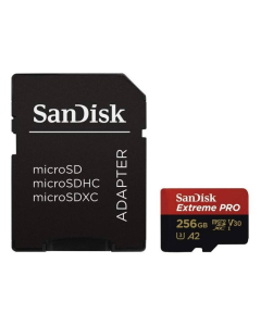 Micro SD SanDisk SDHC Extreme Pro 256GB 4K 170 MB/S Class 10 sa adapterom - 616791