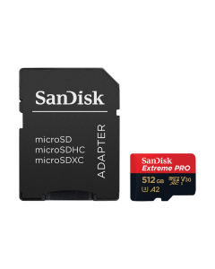 Micro SD SanDisk SDHC Extreme Pro 512GB 4K 170 MB/S Class 10 sa adapterom - 616792