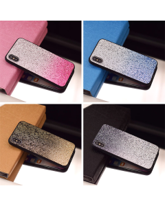 Maska za Samsung A9/ A920F/ A9s (2018) Midnight Spark pink srebrna