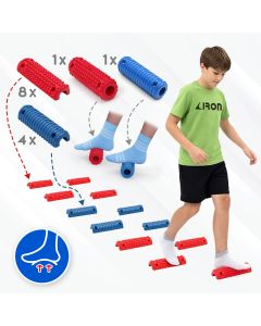 Prevencija i korekcija ravnih stopala - podrška / Mikro set 8+4+2 elemenata  / proizvođač Iron Sport