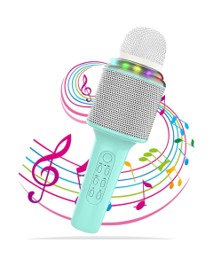 Mikrofon karaoke + zvučnik MKF X3 plavi - 608944