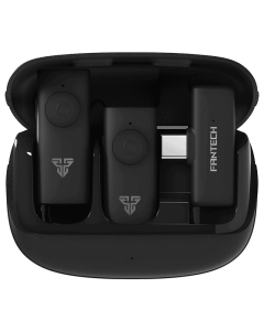 Mikrofon Wireless Fantech Lavalier Leviosa Air WMV21C (Dual Mic) Type-C crni - G213456