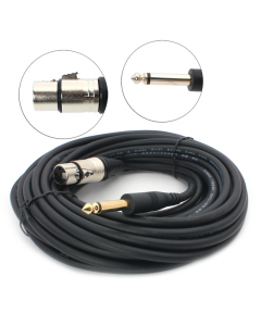 Mikrofonski kabl XLR na 6.3mm JWD-AU20 10m - 90256