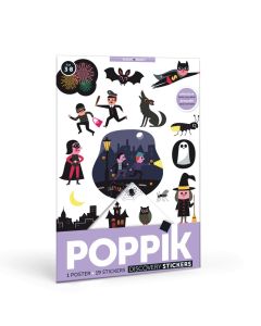 Edukativni poster s nalepnicama Mini otkrića: Svemir 3+ - MIN014