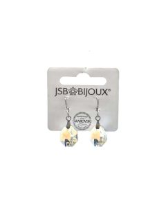 Minđuše sa Swarovski kristalima  BGAJ  61400602 AB - 091161782