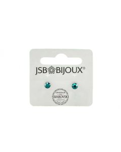 Minđuše sa Swarovski kristalima  BGAJ  713907 BLZ - 091161803