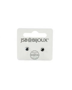 Minđuše sa Swarovski kristalima  BGAJ  713907 JET - 091161798