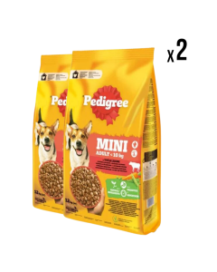 PEDIGREE Suva hrana za pse Adult Mini 12kg x2 komada - 3463952