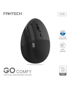Mis Wireless Fantech W195 GO comfy crni - 220810