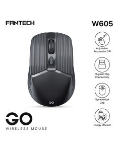 Mis Wireless Fantech W605 GO crni - 213432