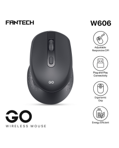 Mis Wireless Fantech W606 GO crni - 213434