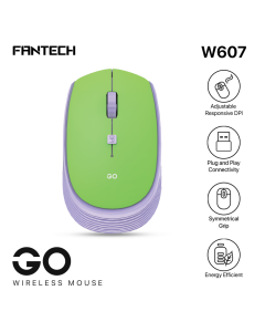 Mis Wireless Fantech W607 GO zeleni - 213441