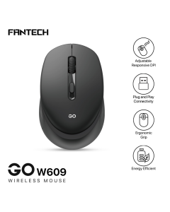 Mis Wireless Fantech W609 GO crni - 214904