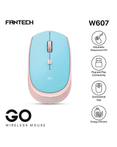 Miš Wireless Gaming Fantech W607 GO plavi - G213439