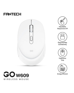 Miš Wireless Gaming Fantech W609 GO beli - G214903