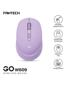 Miš Wireless Gaming Fantech W609 GO ljubicasti - G214905