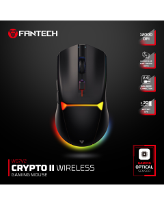 Miš Wireless Gaming Fantech WG7V2 Crypto II crni