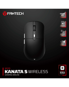 Mis Wireless Gaming Fantech WG9S Kanata S crni - 218228