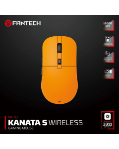 Mis Wireless Gaming Fantech WG9S Kanata S zuti - 218230