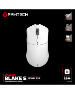 Miš Wireless Gaming Fantech WGC5S blake beli