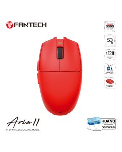 Mis Wireless Gaming Fantech XD7V2 Aria II crveni - 219684