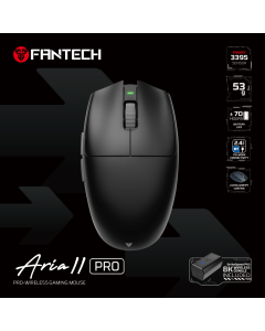 Mis Wireless Gaming Fantech XD7V2P Aria II PRO crni - 219685