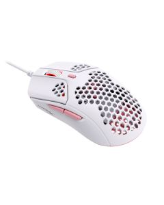 HYPERX Gaming miš Pulsefire Haste HMSH1-A-WT/G, bela-roze - MIS01732