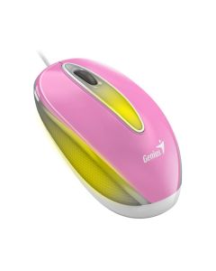 GENIUS Žični optički miš DX-Mini USB, roze - MIS01837