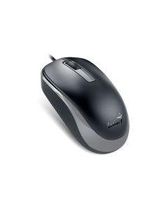 GENIUS Optički žični miš DX-125S, crna/siva - MIS02165