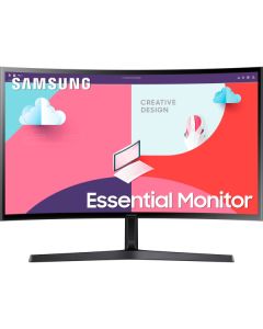 SAMSUNG Monitor S24C366EAU 61cm/24inca (1920x1080) Curved 16:9 4ms 75Hz HDMI VGA VESA Full HD Black - MO011
